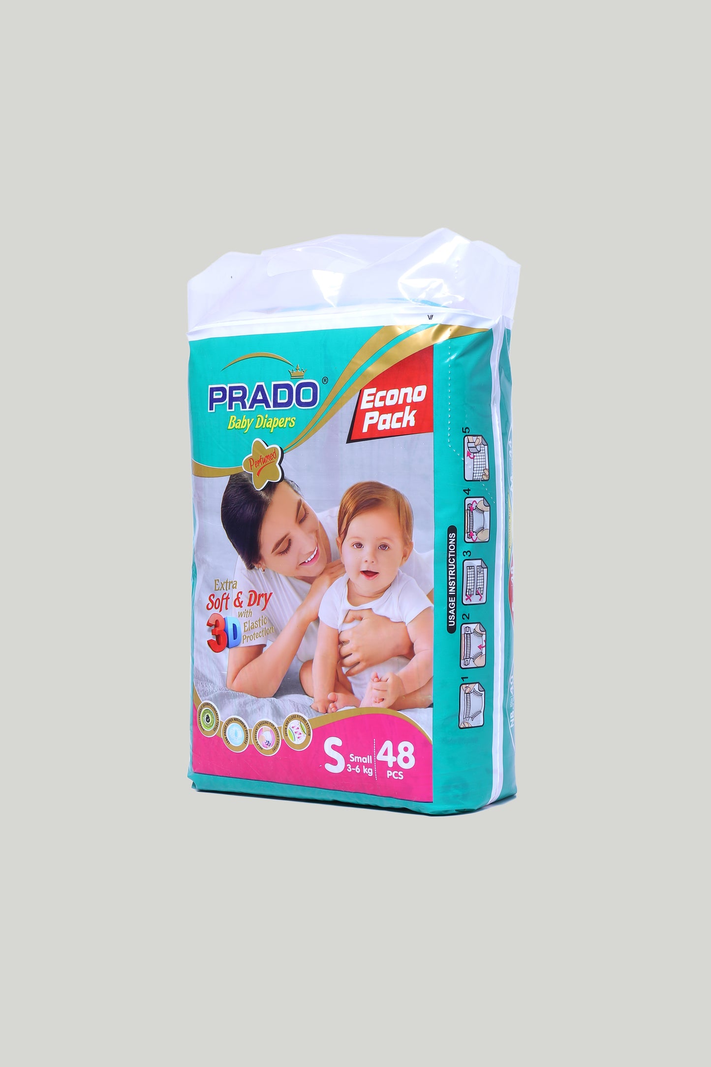 1+1 Prado Economy Pack bundle #1 + Get 2 Wipes Free