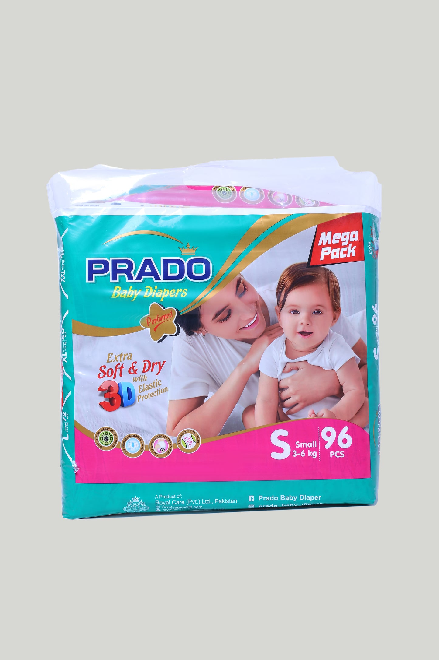Prado 1+1 Mega Pack Bundle #3 Get 3 Paket of Wipes Free