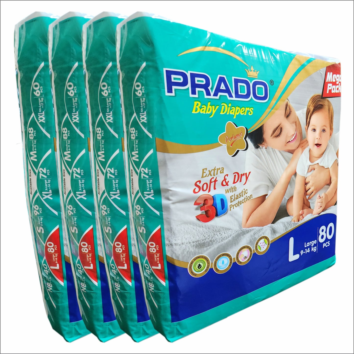 Prado Mega Pack Large 80 Pcs