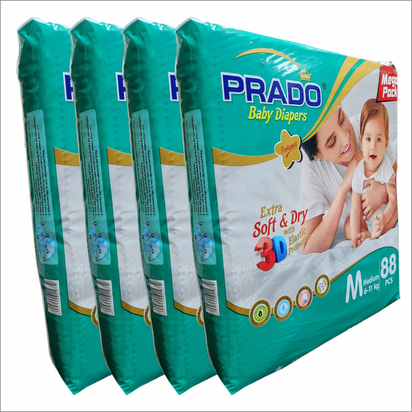 Prado Mega pack Medium 88 Pcs