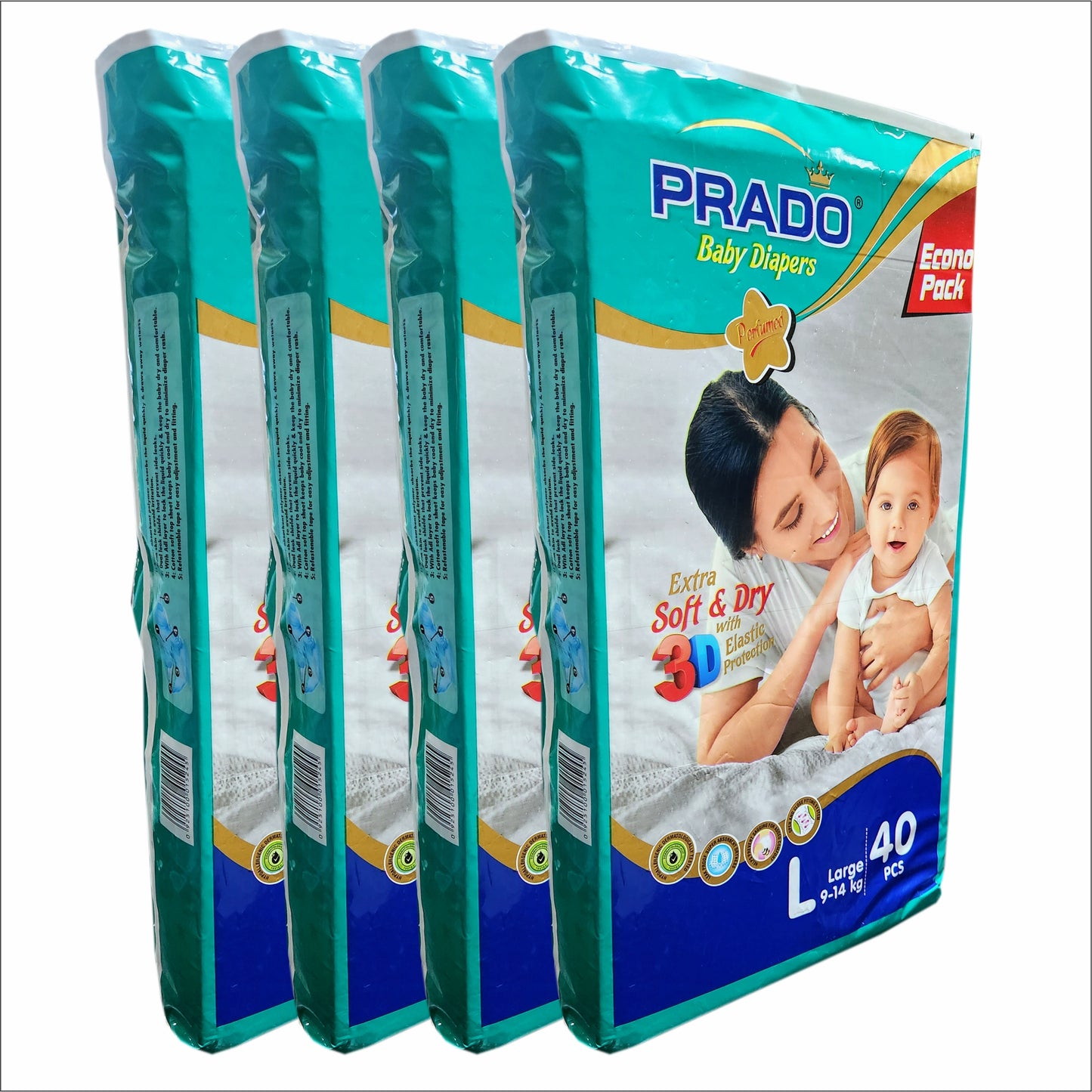 1+1 Prado Economy Pack bundle #1 + Get 2 Wipes Free