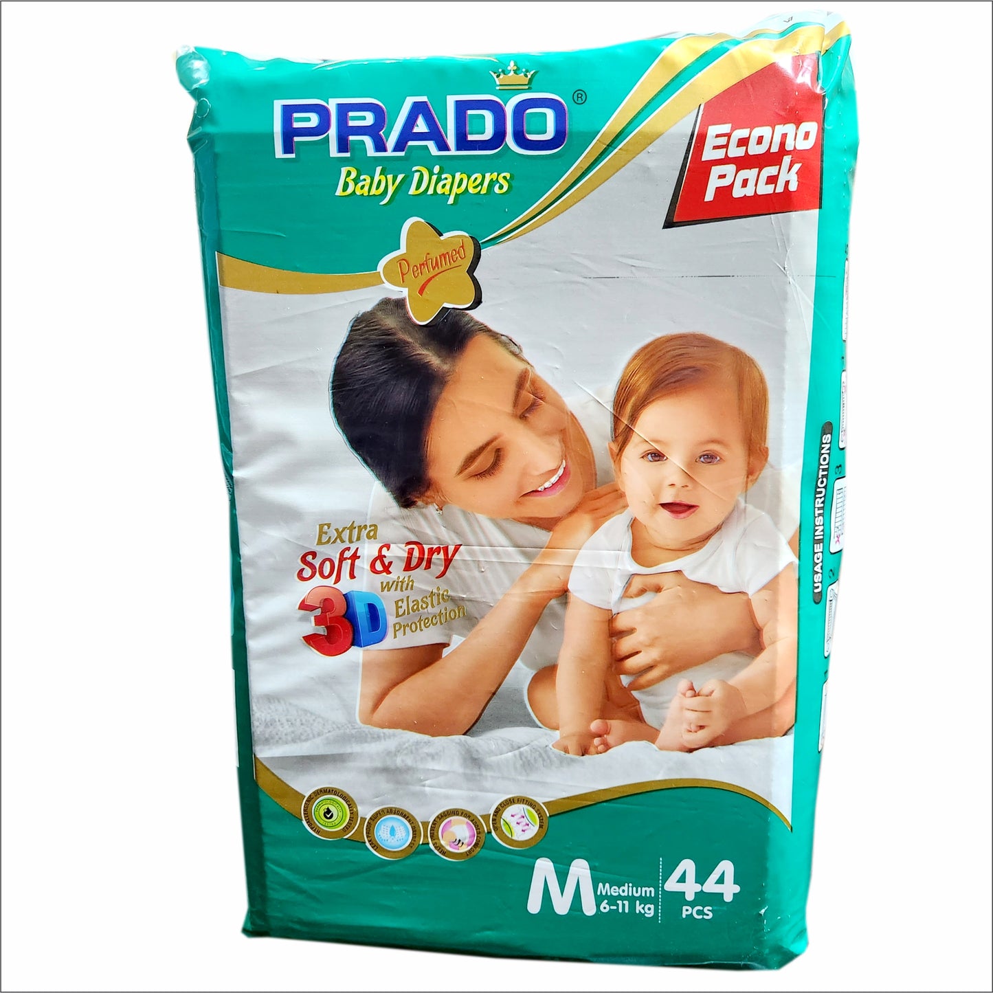 1+1 Prado Economy Pack bundle #1 + Get 2 Wipes Free