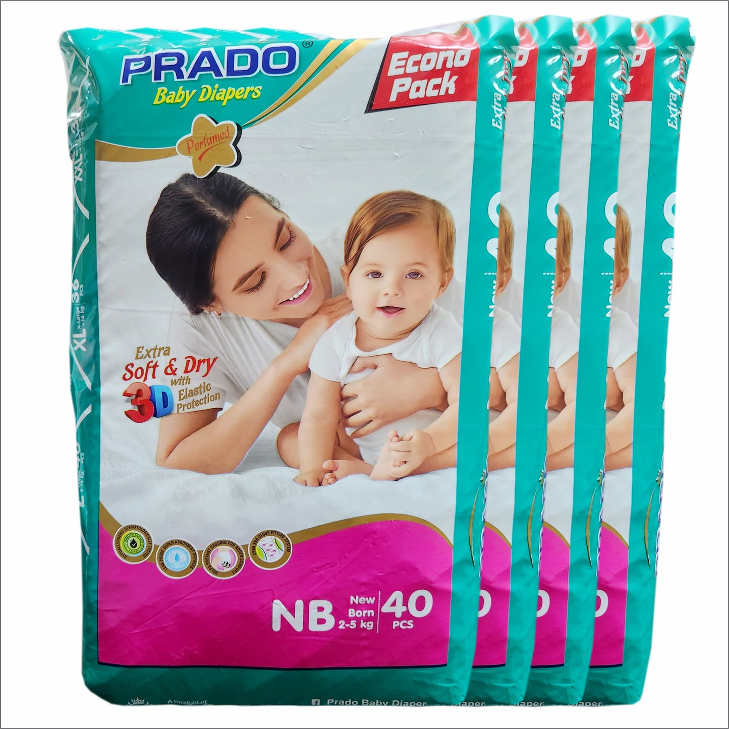 1+1 Prado Economy Pack bundle #1 + Get 2 Wipes Free