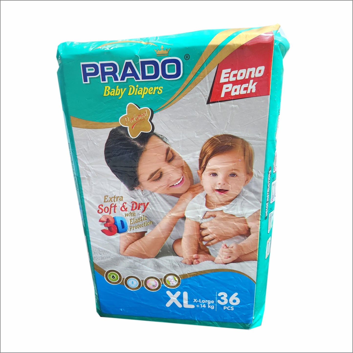 1+1 Prado Economy Pack bundle #1 + Get 2 Wipes Free