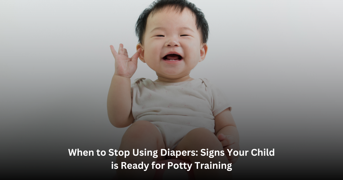 Smiling face baby experiencing comfort diapering 