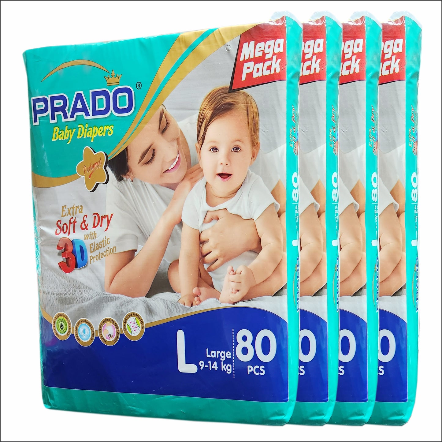 Prado Mega Pack Large 80 Pcs
