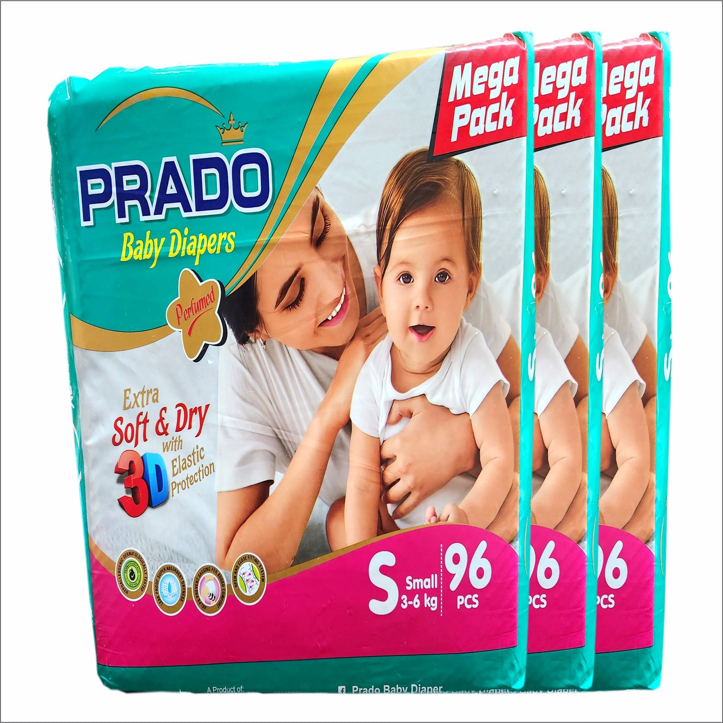 Prado Mega Pack Small 96 Pcs